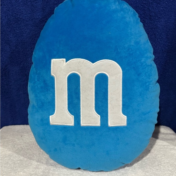 Blue M&M's Plush Pillow - 14” tall - Picture 3 of 3